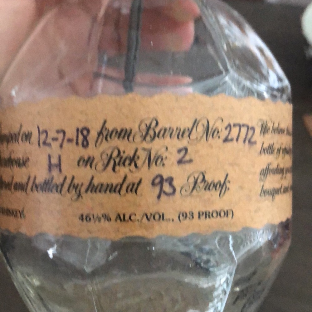 Handmade Blanton’s bottle lamp - Picture 7 of 9